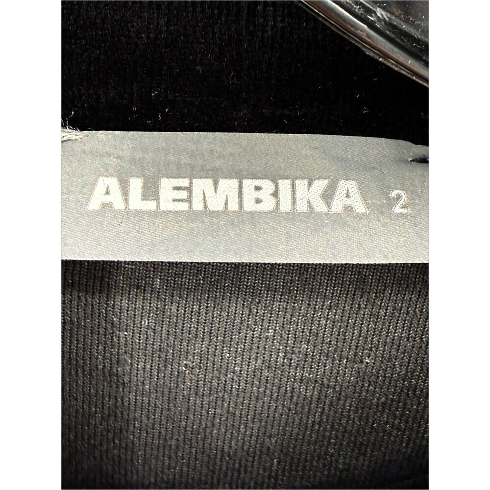 ALEMBIKA Vanta Cocoon Dress, Mix Black sz 2 - Picture 4 of 11